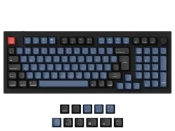 UK Keychron Q5 QMK RGB Tactile Aluminium Mac/PC Carbon Black Custom Keyboard With Knob