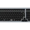 ISO Keychron Q5 QMK RGB Aluminium Mac/PC Silver Grey Barebone Custom Keyboard