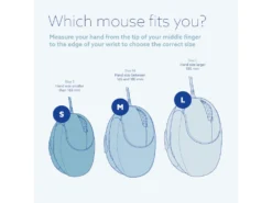 R-Go HE Ergonomic Vertical Bluetooth Mouse Medium Right -Mouse Keyboard Store r go he ergo mouse medium right bluetooth large 4