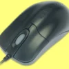 SILVER STORM Black Scroll Mouse - Medical Grade Waterproof Antimicrobial