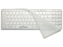 Clean Wipe Medical Grade Mini USA Keyboard Waterproof With Detachable Cover