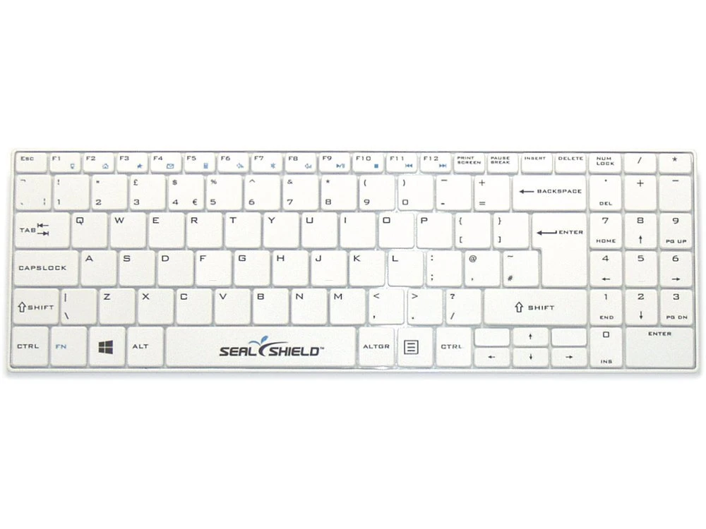 Clean Wipe Medical Grade Mini UK Keyboard Waterproof With Detachable Cover - Image 2