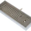 Stainless Steel IP65 IK07 Industrial Trackball Vandal Proof Keyboard