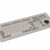 Tipro Standard Layout Panel Mount Keyboard With Integrated 38 Mm Trackball PS/2