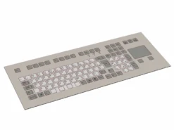 Tipro Standard Layout Panel Mount Keyboard With Touchpad USB