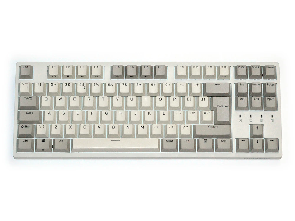 UK Durgod Taurus 320 Cream White Tenkeyless MX Blue Programmable Keyboard 1 UK Durgod Taurus 320 Cream White Tenkeyless MX Blue Programmable Keyboard