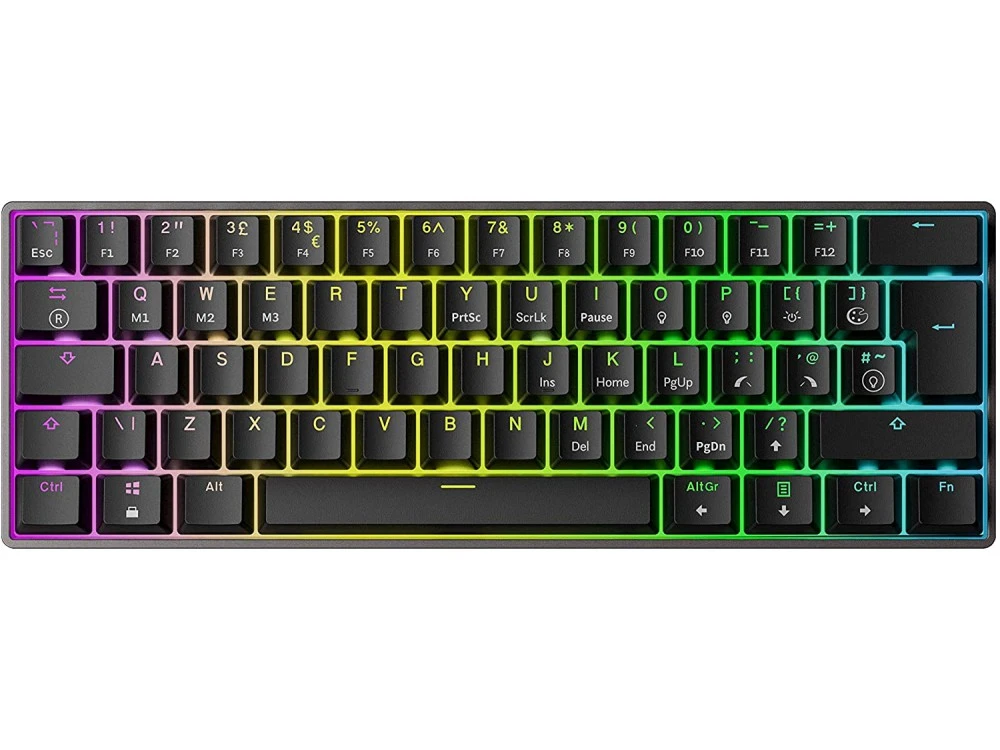 UK Mizar MZ60 Luna 60% RGB Optical Tactile Double Shot Keyboard 1 UK Mizar MZ60 Luna 60% RGB Optical Tactile Double Shot Keyboard