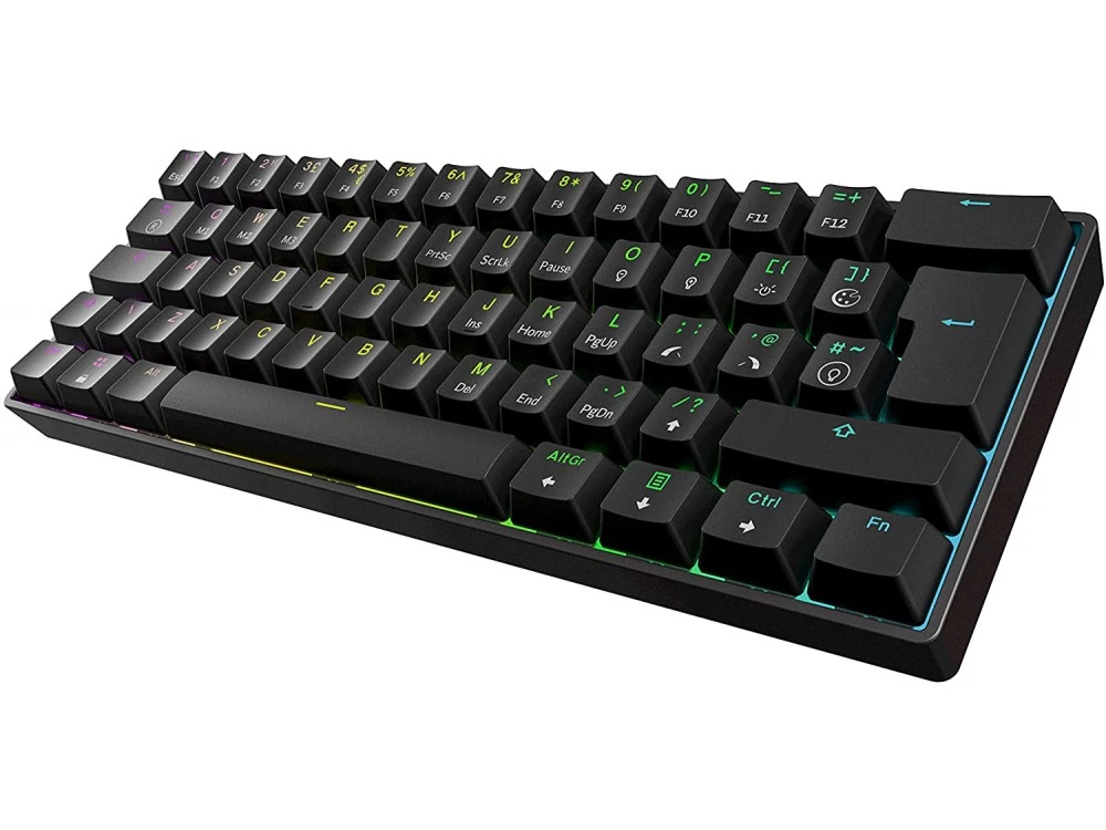 UK Mizar MZ60 Luna 60% RGB Optical Tactile Double Shot Keyboard 3 UK Mizar MZ60 Luna 60% RGB Optical Tactile Double Shot Keyboard - Image 3