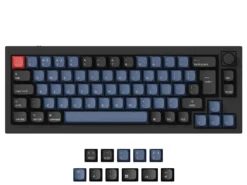 UK Keychron Q2 QMK RGB Tactile Aluminium Mac/PC Carbon Black Custom Keyboard With Knob
