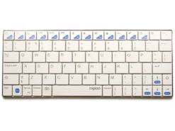 Ultra Slim White Bluetooth IPad Keyboard