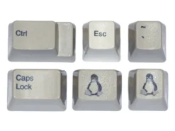Unicomp Pebble Linux Tux Keyset