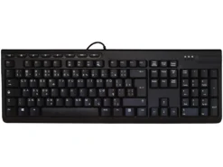 US International Keyboard Black