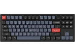 USA Keychron Q3 QMK RGB Aluminium Mac/PC Carbon Black Tactile Custom Keyboard With Knob