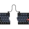 USA Keychron Q11 Split Ergo QMK RGB Aluminium Mac/PC Carbon Black Linear Custom Keyboard With Knob