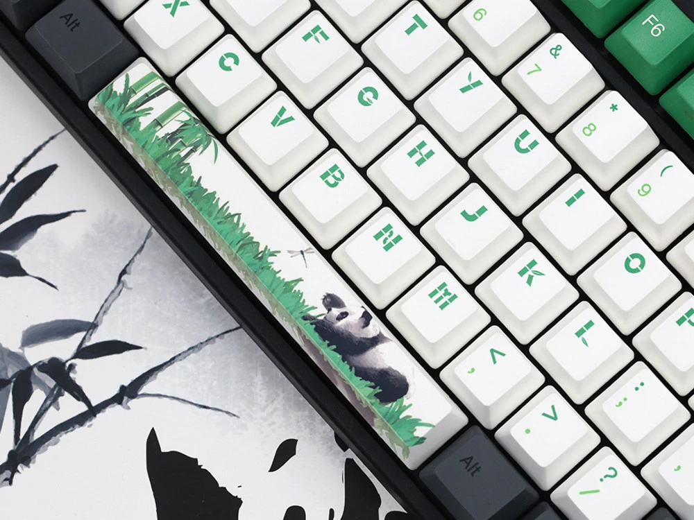 V061 UK MA109M V2 Panda R2 PBT Backlit EC Ivy V2 Keyboard 2 V061 UK MA109M V2 Panda R2 PBT Backlit EC Ivy V2 Keyboard - Image 2