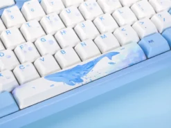 V067 UK VA88M V2 Sea Melody PBT Backlit MX Silent Red Soft Linear Keyboard -Mouse Keyboard Store varmilo 88m v2 sea melody uk usb c keyboard large 1 1