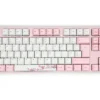 V002 UK VA88M V2Sakura PBT Backlit MX Red Soft Linear TenKeyLess Keyboard