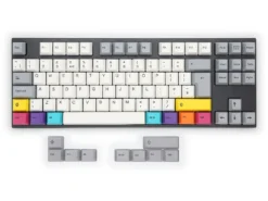V137 UK VA88M V2 CMYK PBT Backlit MX Brown Tactile TenKeyLess Keyboard