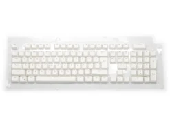 Double Shot Keyset White USA PC Full For Backlit Cherry MX Switches
