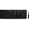 Piano Black Wireless Keyboard And Mouse Set