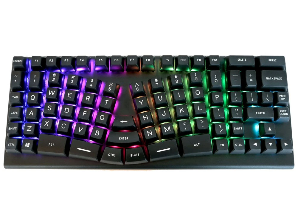 USA X-Bows Knight Ergonomic Tactile Mechanical Keyboard 2 USA X-Bows Knight Ergonomic Tactile Mechanical Keyboard - Image 2